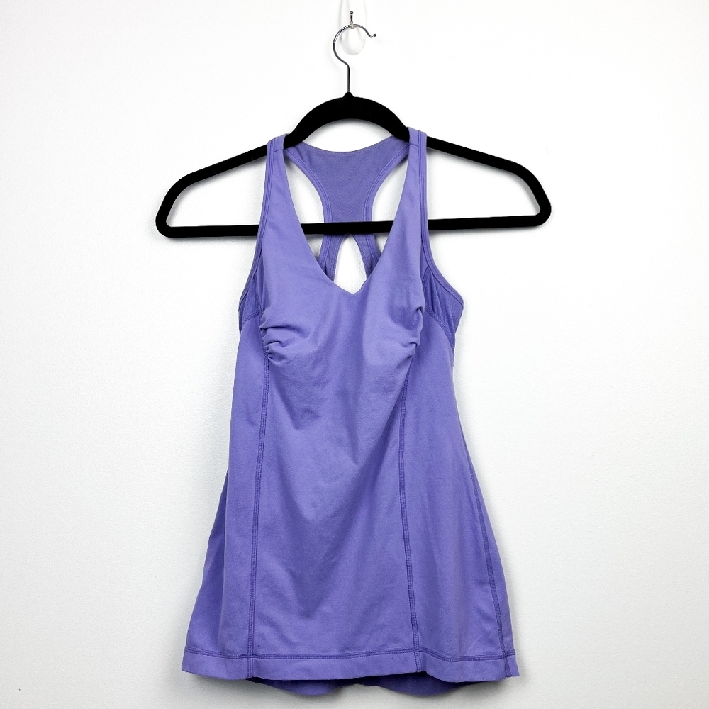 Lululemon Purple Athletic Tank Top